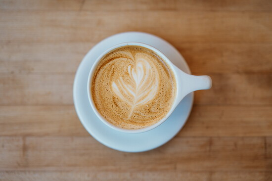 Beautifully crafted flat white. Photo by Marie Claire Photography.