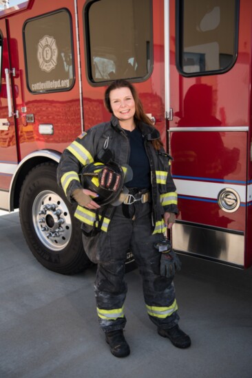 Fire Fighter Jen Stuhlman