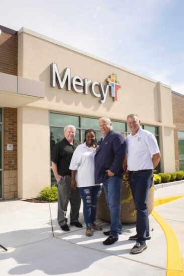 Mercy Clinic in Ferguson, Don Musick, LaTasha Brown  Brian Hayes