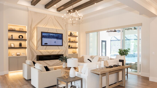 Home built by Kemick Builders and Consultants in The Concession Golf Club