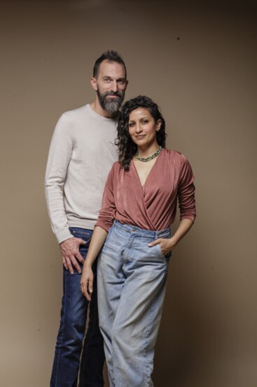 Meghna Mahambrey and Andy Kuss; Photography by Mariia Chystiakova