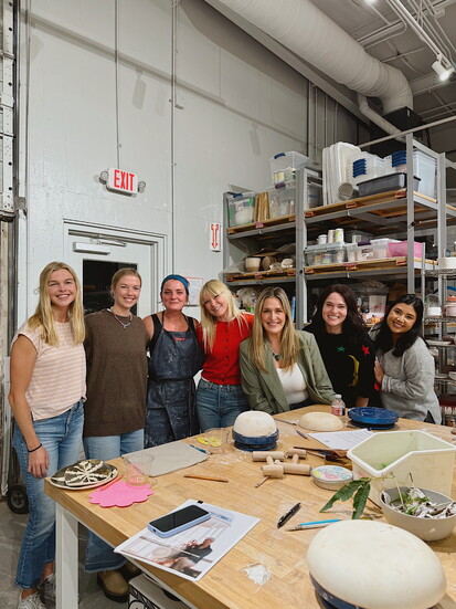 The first Real Estate Club meeting. Photo by Karla Godinez