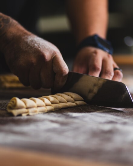 Chef Arturo Huerta’s scratchmade recipes are crafted precisely.