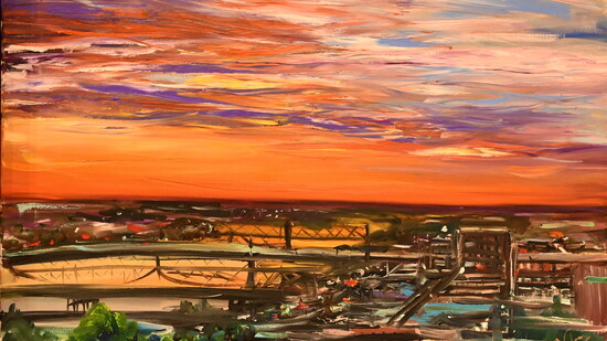 "Little Rock Sunrise"