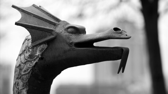 Tom Crimboli, "Sea Serpent Bike Rack (Cecil)"