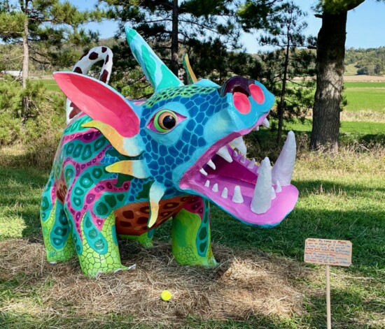 "World of Alebrije" by Gabriela Jimenez Marvan, Ryan Rothweiler & Leonardo Linares: Viroqua, WI & Mexico City, MX.