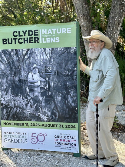 Renowned photographer Clyde Butcher officially opened his Historic Spanish Point exhibition during a media tour. 