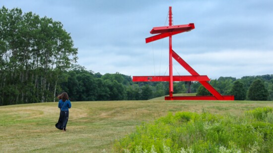 Mark di Suvero, Mother Peace, 1969–70. Gift of the Ralph E. Ogden Foundation © Mark di Suvero, courtesy of the artist and Spacetime C.C.  Photo courtesy Storm K