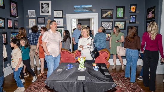 Works by young student artists are featured each year at the MACC as part of its ongoing education initiative.