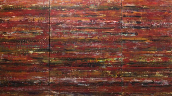 PASSION’S DOOR, 48 x 68 Triptych – Acrylic on Canvas