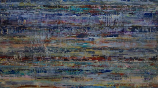 THE WILD SKY, 52 x 48 Diptych – Acrylic on Canvas