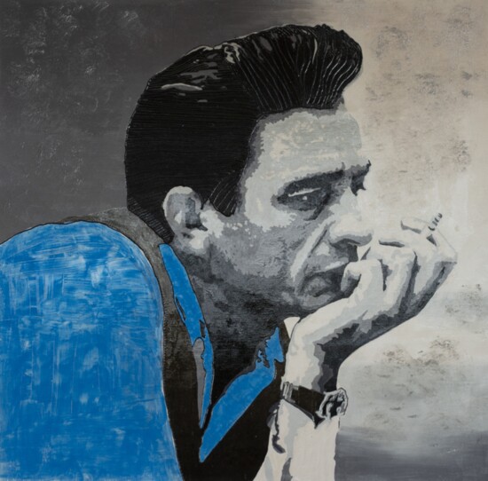 Legends Series - Johnny Cash by Rick Allen