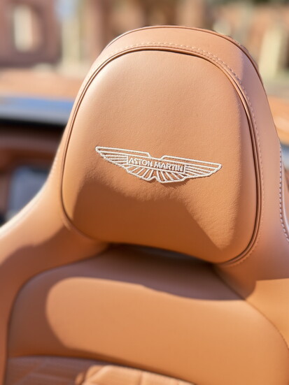 An iconic logo for an iconic car.