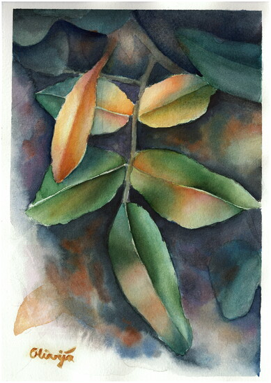 Painting by 12 year old Olivija