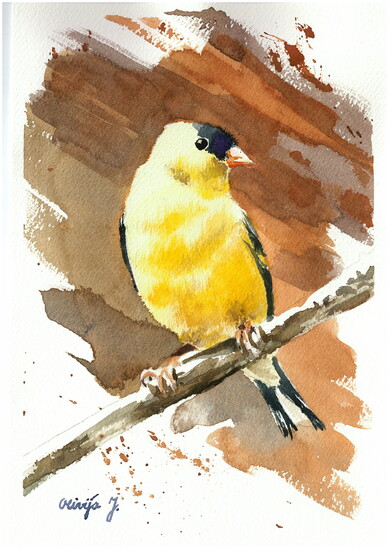 Painting by 12 year old Olivija