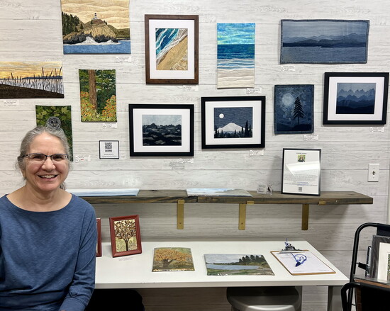 Artist Suzanne Uschold