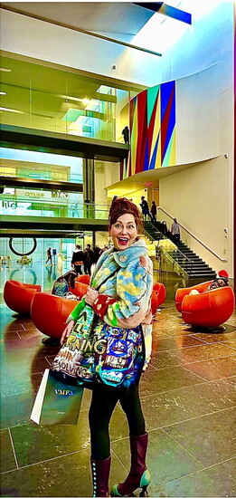 Sigrid Eilertson at VMFA. Photo courtesy of Sigrid Eilertson.
