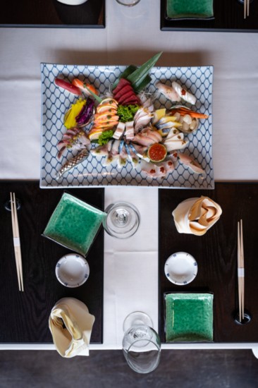 “Omakase” means, “I leave it to you." For sushi, it refers to the chef’s special tasting menu.