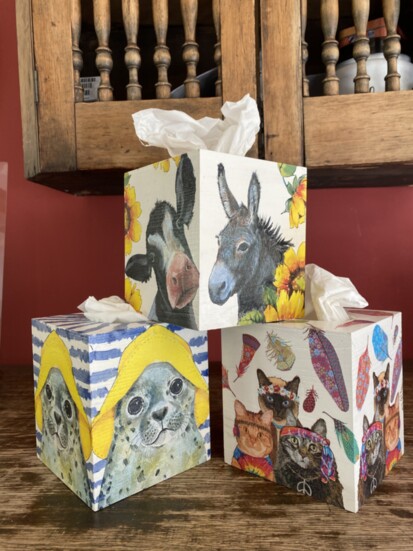 Lisa’s Whimsies Decoupage Art