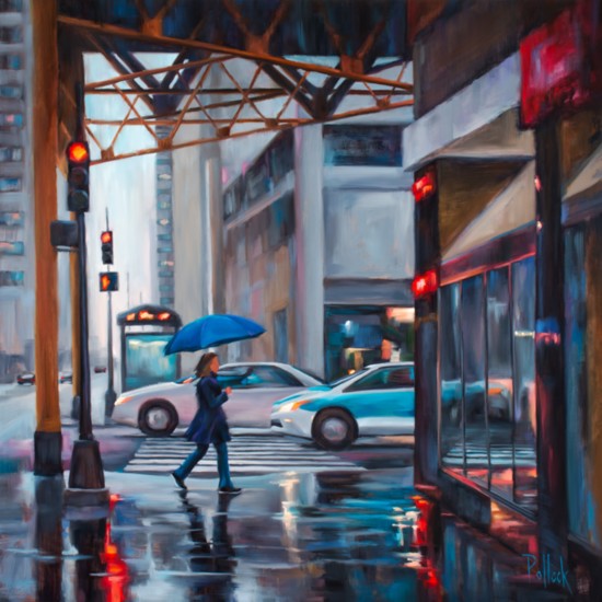 "November Rain Chicago" by Sarah Pollock