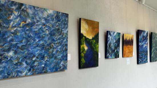 "Environment & Ecosystems," last month's artist-invited show at the Galleria.