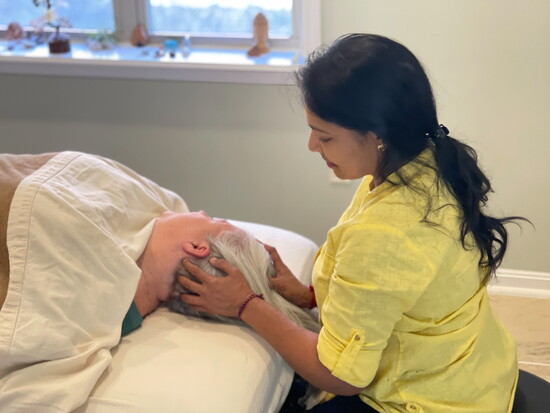 Aruna offers cupping therapy + massage for pain relief of all kinds.