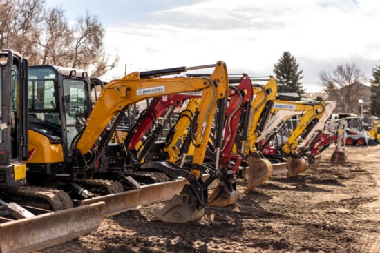 A wide array of mini-excavators await your projects: from a tiny 5’ dig depth all the way up to a 15’ dig depth machine.