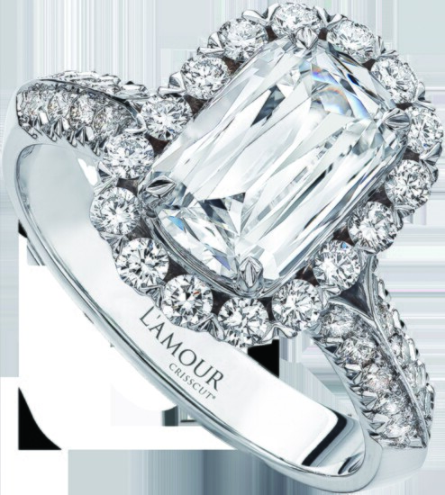 Christopher Designs bridal ring