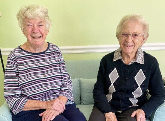 Sister Joyce Valese and Sister Therese Dowd