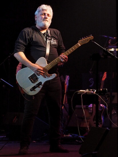 Bobby playing an Asbury Park Music Foundation gig