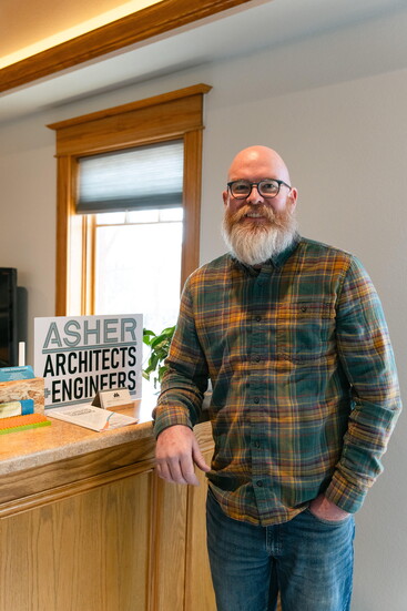 David Asher Stranathan, principal architect of Asher Architects + Engineers