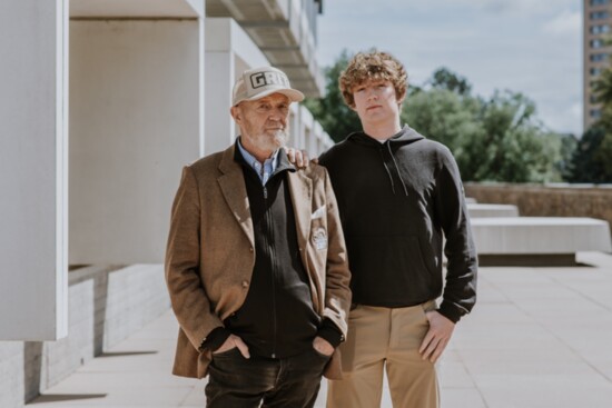 Colorado GRIT owner Bob Bowden and son (and GRIT player) Quinn