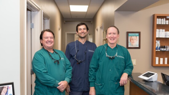 Dr. Davis, Dr. Lewicki, and Dr. Beyer of Davis & Beyer