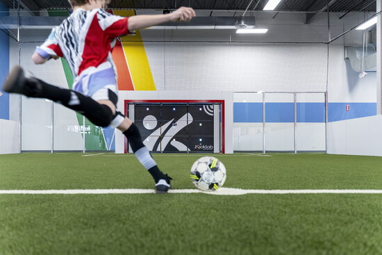 The newly-opened Kicklab in Vernon Hills offers soccer training programs for various ages (credit: Kicklab)