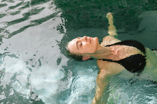 Relax in cool, calming waters