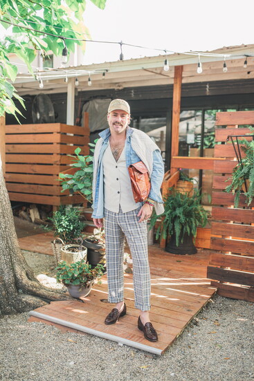 Chaz Harpman from Harpman Interiors and Scoth + Hutch Fine Home Goods