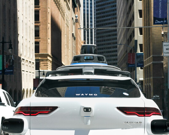 Self-driving car Waymo. Photo courtesy of Adobe Stock.