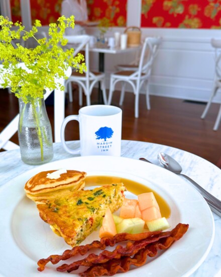 The Frittata breakfast is a guest favorite at the Inn