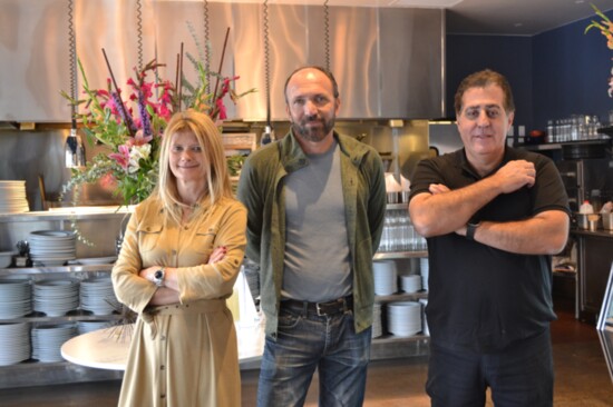 Pita Jungle founders Nelly Kohsok, Bassel Osmani, and Fouad Khodr