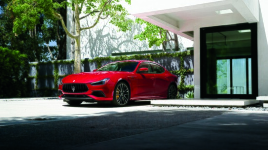 Away in the Maserati