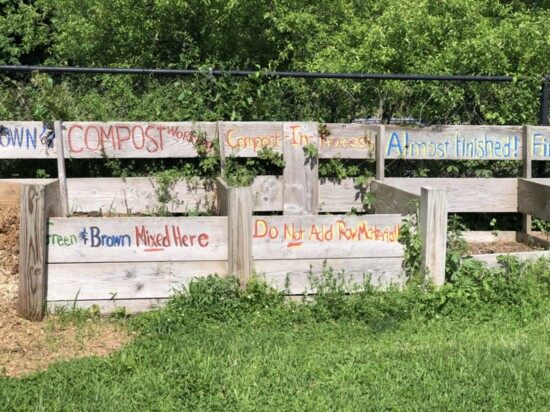 Composting site.