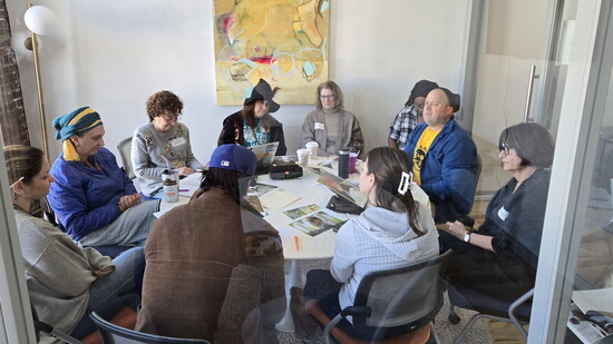 Students meeting at The Writers Circle in Summit, NJ