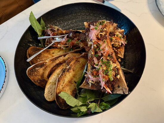 The bone marrow appetizer has gone viral.