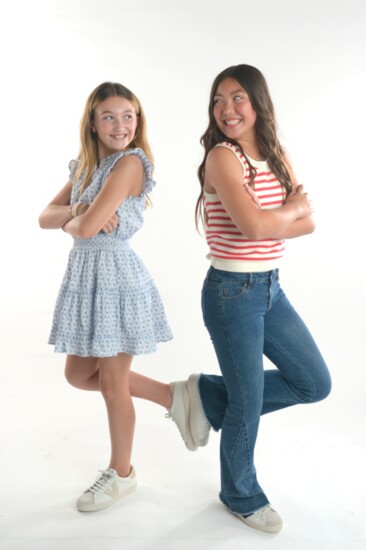 Victoria Agee, 11  Stella Lee- Dress, Shoes, Swether tank, jeans-Envy Boutique