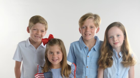 Hudson Smith, 10 Lainey Luongo, 6 Harrison Smith, 10 Alice Rogers, 7 - Purple Peanut