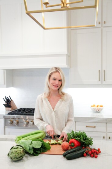 Lauren Gillan in the Kitchen