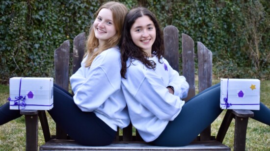 Baking in a Box founders, Bella Zoll (left) and Jordan Lapidus.