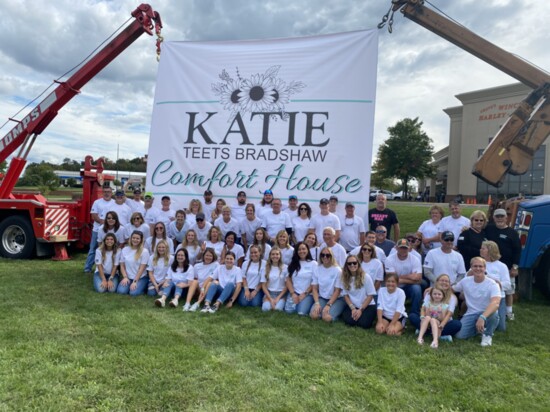 More than 70 Volunteers Showed up at a Car Show Fundraiser for the Katie Teets Bradshaw Comfort House