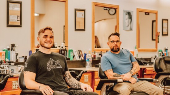 Barber Shop Keeps It Stylish