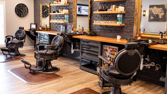 What's New Salon & Barber offers a laid-back yet upscale atmosphere.